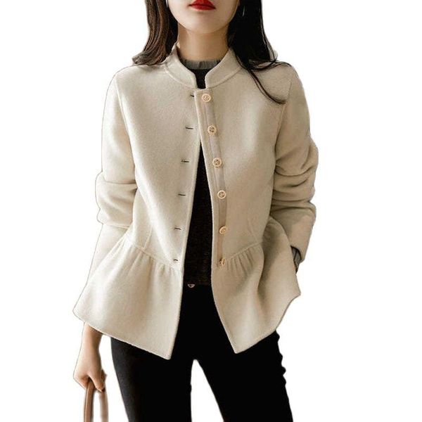 fur chic women welniany plaszcz 2021 wiosenny i jesienny nowy jednorzedowy krotki plaszcz welniany mieszanka bialy czarny slim ladies, Black
fur chic women welniany plaszcz 2021 wiosenny i jesienny nowy jednorzedowy krotki plaszcz welniany mieszanka bialy czarny slim ladies, Black
