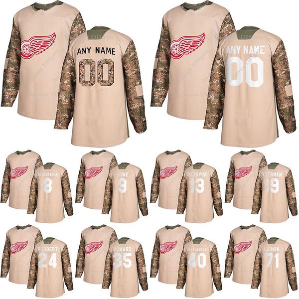 detroit red wings camo veterans day practice jerseys 19 steve yzerman 13 pavel datsyuk 24 probert custom any number any name hockey jersey, Black;red
detroit red wings camo veterans day practice jerseys 19 steve yzerman 13 pavel datsyuk 24 probert custom any number any name hockey jersey, Black;red
