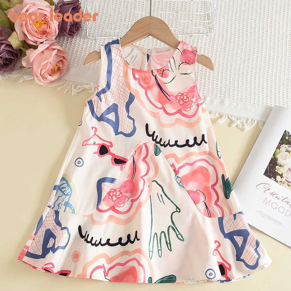 girl's dresses bear leader girls clothes summer 2023 new girls dresses classic graffiti sleeveless dress casual kids dresses vestidos f, Red;yellow
girl's dresses bear leader girls clothes summer 2023 new girls dresses classic graffiti sleeveless dress casual kids dresses vestidos f, Red;yellow