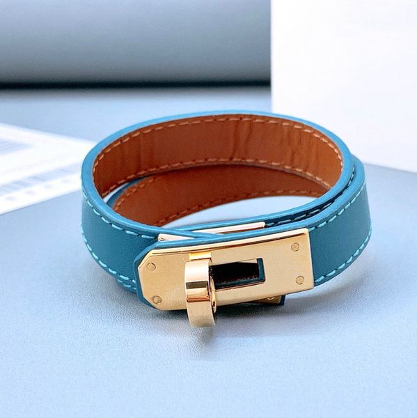 h ermes designer bracelet designer women bangle leather rivets fashion h gold and silver buckle punk narrow double ring couple same style br, Black
h ermes designer bracelet designer women bangle leather rivets fashion h gold and silver buckle punk narrow double ring couple same style br, Black