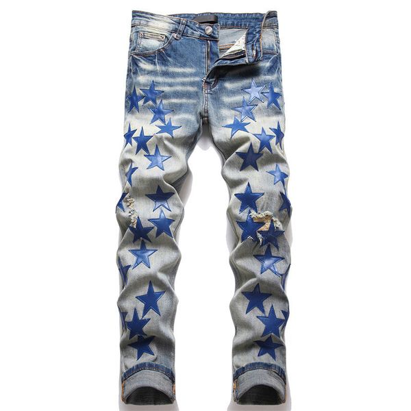 jeans pants for men blue denim hole vaqueros para mujer jeans desig wholesale hippop sticker embroidery straight streetwear skinny fitting s
jeans pants for men blue denim hole vaqueros para mujer jeans desig wholesale hippop sticker embroidery straight streetwear skinny fitting s