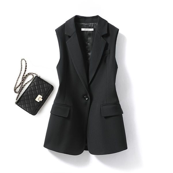 women's vests black casual slim sleeveless single button polo women's jacket korean fashion women's tank e16 230329, Black;white
women's vests black casual slim sleeveless single button polo women's jacket korean fashion women's tank e16 230329, Black;white