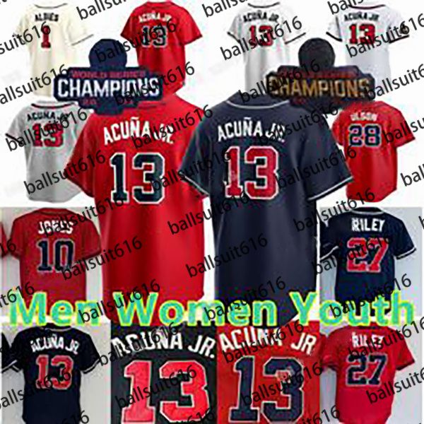2023 custom 13 ronald acuna jr. jersey 27 austin riley matt olson harris ii spencer strider deion sanders 1 ozzie albies jones eddie rosario, Blue;black
2023 custom 13 ronald acuna jr. jersey 27 austin riley matt olson harris ii spencer strider deion sanders 1 ozzie albies jones eddie rosario, Blue;black