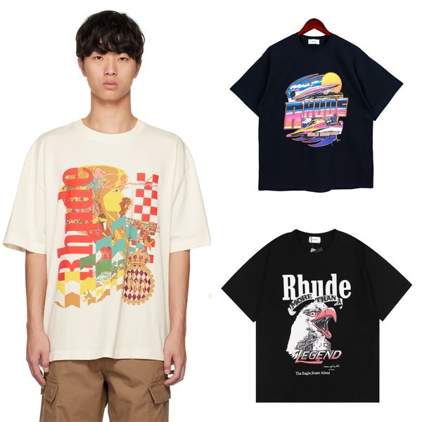 designer t shirt rhude shirt luxury brand t-shirts clothes mens womens short sleeve tee fashion spring summer shirts 23ss ins hot, White;black
designer t shirt rhude shirt luxury brand t-shirts clothes mens womens short sleeve tee fashion spring summer shirts 23ss ins hot, White;black
