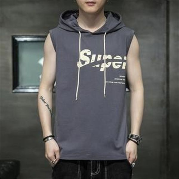 men' tank hoodies sleeveless muscle gym sport slim vest bodybuilding hooded hip hop streetwear workout fashion 230329, White;black
men' tank hoodies sleeveless muscle gym sport slim vest bodybuilding hooded hip hop streetwear workout fashion 230329, White;black