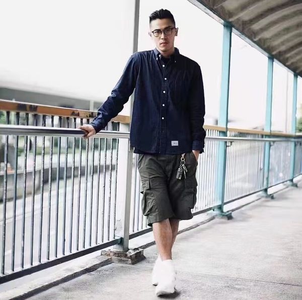 men's casual shirts wtaps spring men''s fashion trend dark blue japanese korea style tannin denim jacket long sleeve lapel 23, White;black
men's casual shirts wtaps spring men''s fashion trend dark blue japanese korea style tannin denim jacket long sleeve lapel 23, White;black
