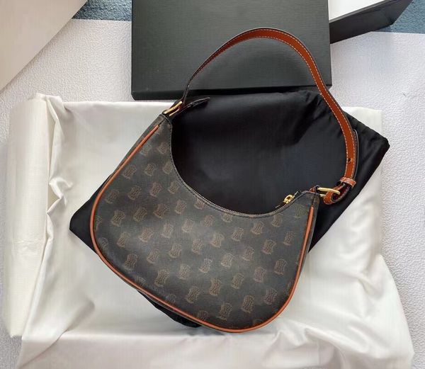fashion shoulder bags presbyopia crescent bag triomphe arch underarm bag brown black half moon hobos women designer canvas printed handbag
fashion shoulder bags presbyopia crescent bag triomphe arch underarm bag brown black half moon hobos women designer canvas printed handbag