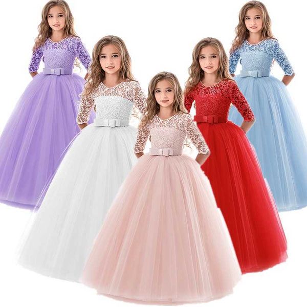 girl's dresses flower girl wedding banquet lace long dress for kids elegant puffy lace bow birthday party dress pageant ball gown forma, Red;yellow
girl's dresses flower girl wedding banquet lace long dress for kids elegant puffy lace bow birthday party dress pageant ball gown forma, Red;yellow