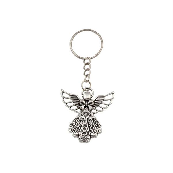 30pcs antique silver alloy angel band chain key ring travel protection diy jewelry341w
30pcs antique silver alloy angel band chain key ring travel protection diy jewelry341w