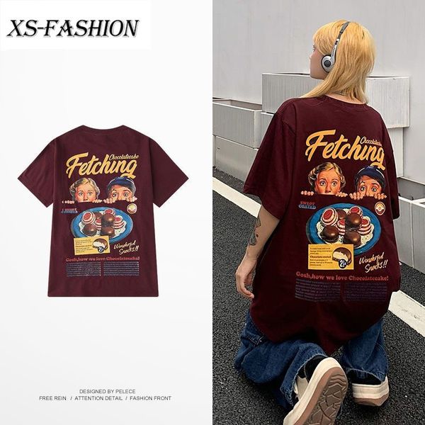 womens tshirt ins printing tshirt summer streetwear retro tees half sleeve couple clothing oversized round neck men women 230329, White
womens tshirt ins printing tshirt summer streetwear retro tees half sleeve couple clothing oversized round neck men women 230329, White