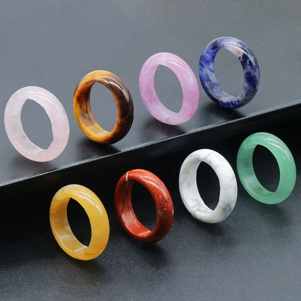 natural stone wide 6mm rings kallaite amethyst rose quartz crystal women ring party wedding, Golden;silver
natural stone wide 6mm rings kallaite amethyst rose quartz crystal women ring party wedding, Golden;silver