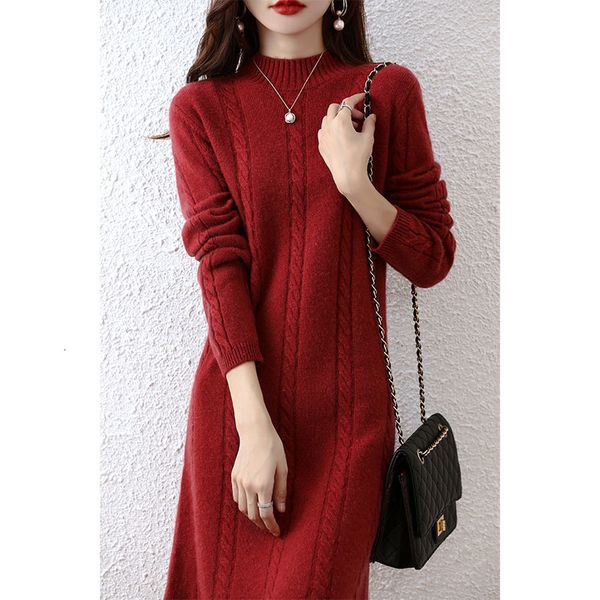 casual dresses cashmere women's sweater knitted dresses 100% merino wool ladies autumn warm elegant dress winter female pullovers casua, Black;gray
casual dresses cashmere women's sweater knitted dresses 100% merino wool ladies autumn warm elegant dress winter female pullovers casua, Black;gray
