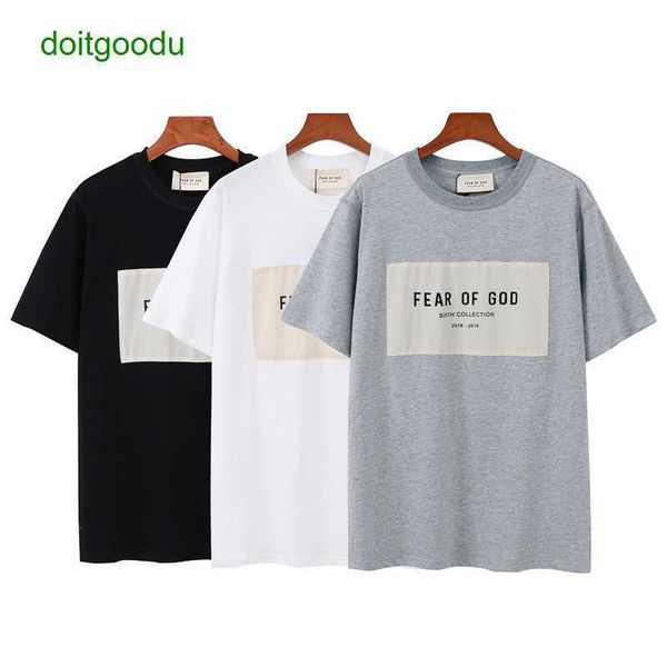 fear god fosg season 6 main line chest fg patch t shirt men's and women's loose fit short sleeve, White;black
fear god fosg season 6 main line chest fg patch t shirt men's and women's loose fit short sleeve, White;black