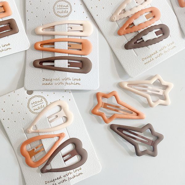 hair accessories 3pcs frosted simplicity pins for girls star oval triangle square clips kids snap pins click clack 230328, Slivery;white
hair accessories 3pcs frosted simplicity pins for girls star oval triangle square clips kids snap pins click clack 230328, Slivery;white