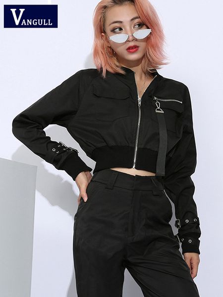 women's jackets vangul fashion black short bomber jacket women's spring long sleeve zipper coat pocket high waist button street cl, Black;brown
women's jackets vangul fashion black short bomber jacket women's spring long sleeve zipper coat pocket high waist button street cl, Black;brown