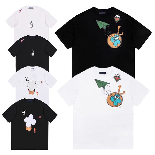 men's designer t shirt rabbit letters graphics tee prints women t-shirts summer trend short sleeve casual shirts round neck high street, White;black
men's designer t shirt rabbit letters graphics tee prints women t-shirts summer trend short sleeve casual shirts round neck high street, White;black