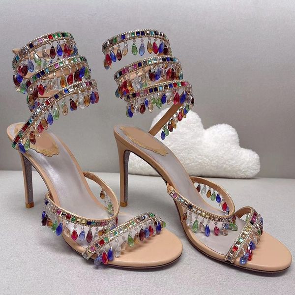 bracelet pendant sandals luxury designers crystal light package wedding shoes and shoes rhinestone 9 cm high heels sandals 35-43 summer beac, Black
bracelet pendant sandals luxury designers crystal light package wedding shoes and shoes rhinestone 9 cm high heels sandals 35-43 summer beac, Black