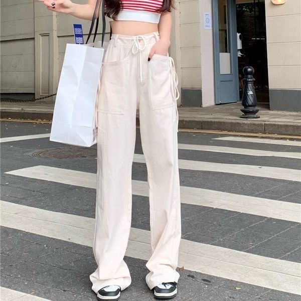 women's pants s big pockets cargo pant high waist loose streetwear pants baggy tactical trouser hip hop joggers 230329, Black;white
women's pants s big pockets cargo pant high waist loose streetwear pants baggy tactical trouser hip hop joggers 230329, Black;white
