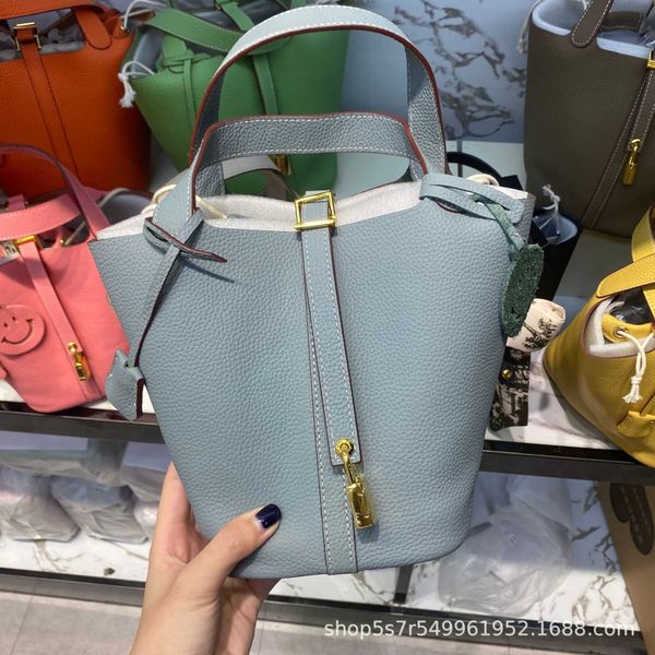 h bag head layer vegetable basket bucket bag lychee pattern women's portable single shoulder crossbody head cattle factory dpwh
h bag head layer vegetable basket bucket bag lychee pattern women's portable single shoulder crossbody head cattle factory dpwh