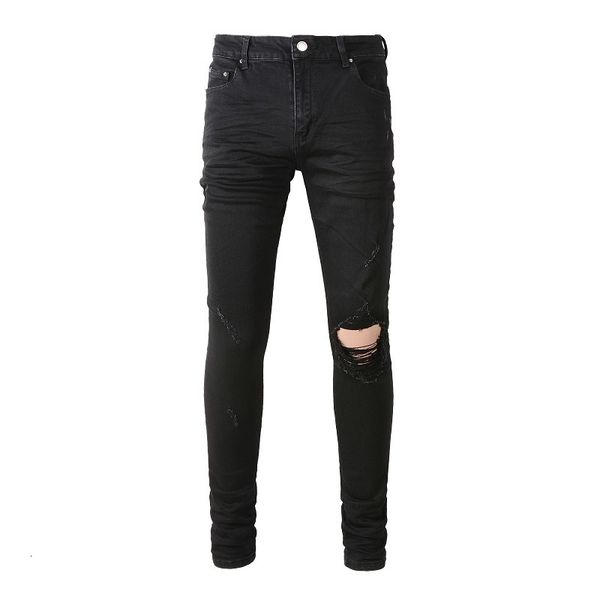 men's jeans men classic black jeans stretch denim holes ripped skinny pants streetwear tapered trousers 230329, Blue
men's jeans men classic black jeans stretch denim holes ripped skinny pants streetwear tapered trousers 230329, Blue