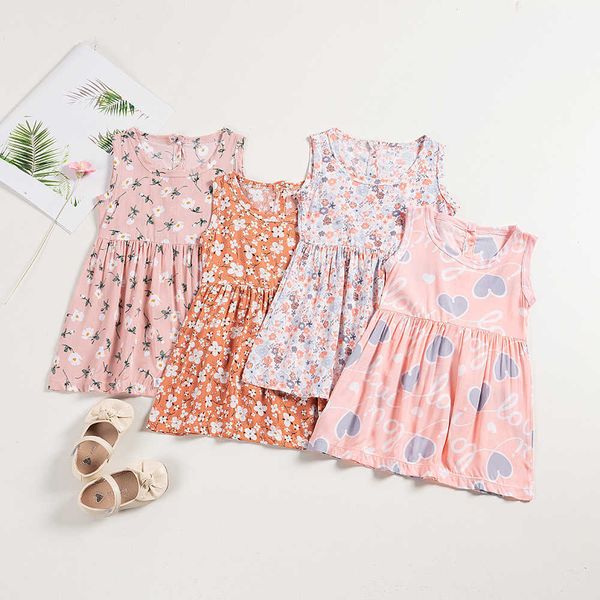 girl's dresses summer girls dresses casual style flower printed kids dress sleeveless soft clothes 1-5t children outfits p230327, Red;yellow
girl's dresses summer girls dresses casual style flower printed kids dress sleeveless soft clothes 1-5t children outfits p230327, Red;yellow