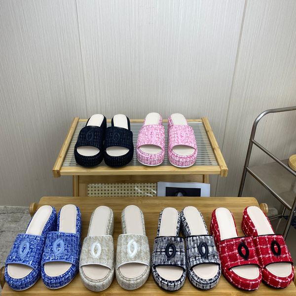 c letter womens platform sandals sheepskin chan wedge el slippers designer matelasse quilted texture mules slider flip flops loafers casual, Black
c letter womens platform sandals sheepskin chan wedge el slippers designer matelasse quilted texture mules slider flip flops loafers casual, Black