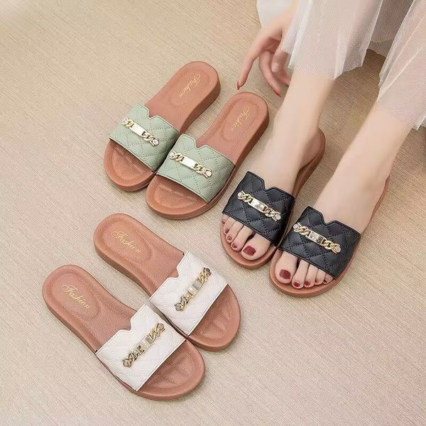 summer slippers indoor home soft sole thickened anti-slip deodorant personality leisure beach sandals, Black
summer slippers indoor home soft sole thickened anti-slip deodorant personality leisure beach sandals, Black