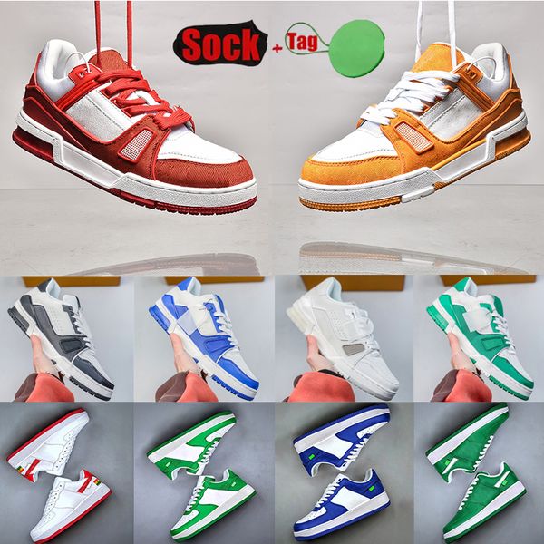 casual men women luxury trainers shoes lvmh sneakers designer intage embossed bright white natural green cream black burgundy purple leather
casual men women luxury trainers shoes lvmh sneakers designer intage embossed bright white natural green cream black burgundy purple leather