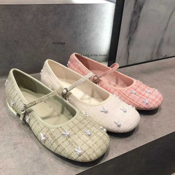 2023 spring new style small fragrant bunny mary jane shoes female round toe low heel ballet shoes, Black
2023 spring new style small fragrant bunny mary jane shoes female round toe low heel ballet shoes, Black
