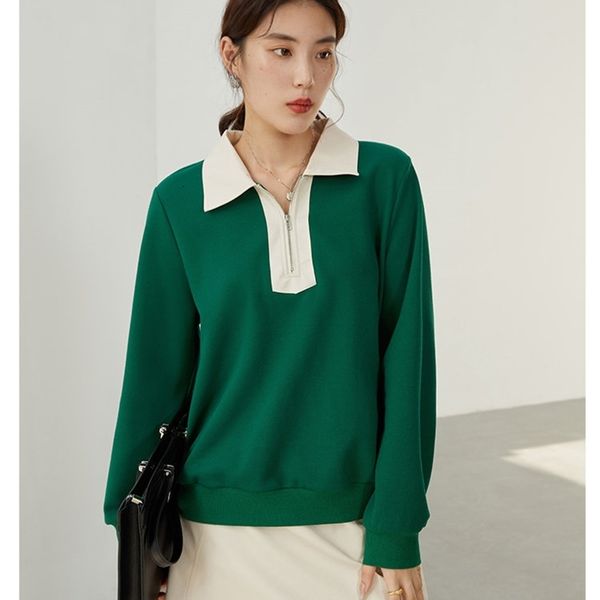 women's hoodies sweatshirts dushu sweter kerah polo warna kontras pullover wanita musim gugur atasan c kasual semua cocok jenis longgar, Black
women's hoodies sweatshirts dushu sweter kerah polo warna kontras pullover wanita musim gugur atasan c kasual semua cocok jenis longgar, Black