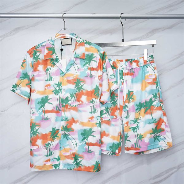 designer men's tracksuits sportswear men's hawaiian suit printing summer harajuku short sleeve button shirt beach shorts street ca, Gray
designer men's tracksuits sportswear men's hawaiian suit printing summer harajuku short sleeve button shirt beach shorts street ca, Gray