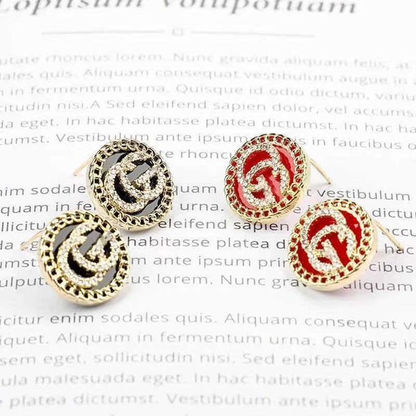 2023 designer new 925 pure tremella needle small fragrance inlaid diamond circle letter advanced sense earrings, Golden
2023 designer new 925 pure tremella needle small fragrance inlaid diamond circle letter advanced sense earrings, Golden