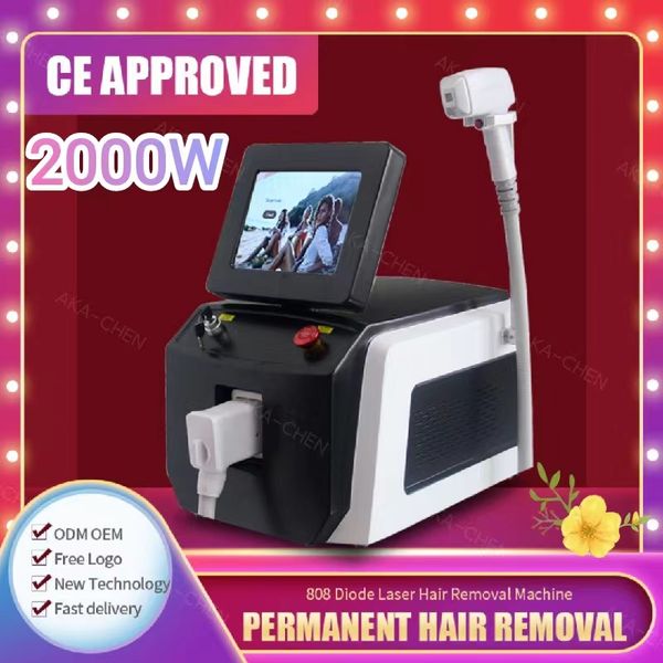 2023 professional 808 diode laser hair removal machine with screen parts kit water flow beauty machine skin rejuvenation, Black
2023 professional 808 diode laser hair removal machine with screen parts kit water flow beauty machine skin rejuvenation, Black