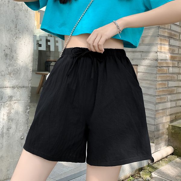 womens shorts sports casual cotton linen loose home thin section a word pants pajama high waist wide leg fivepoint pant 230328, White;black
womens shorts sports casual cotton linen loose home thin section a word pants pajama high waist wide leg fivepoint pant 230328, White;black