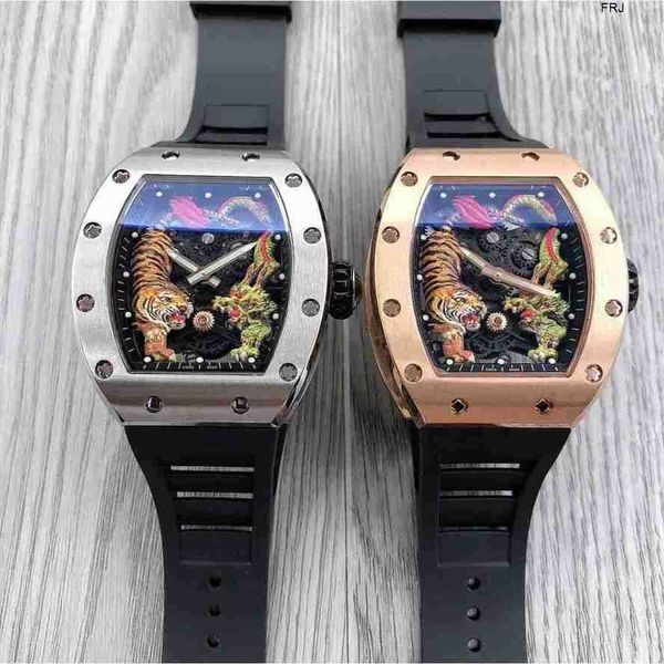 watches designer richads mile mens business bucket shaped fully automatic mechanical fashion trend fine steel luminous transparent dragon ti, Slivery;black
watches designer richads mile mens business bucket shaped fully automatic mechanical fashion trend fine steel luminous transparent dragon ti, Slivery;black