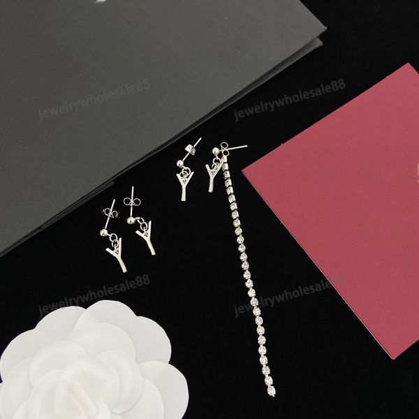 fashion dangle y stud jewelry designers luxury earrings aretes orecchini womens earring trendy silver letter designer earrings jewlery
fashion dangle y stud jewelry designers luxury earrings aretes orecchini womens earring trendy silver letter designer earrings jewlery