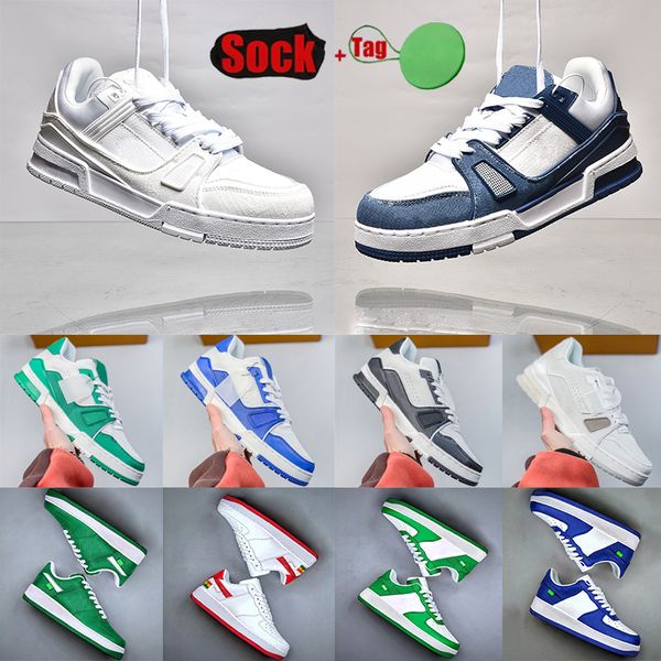 men women luxury trainers shoes lvmh sneakers designer intage embossed bright white natural green cream black burgundy purple leather platfo
men women luxury trainers shoes lvmh sneakers designer intage embossed bright white natural green cream black burgundy purple leather platfo