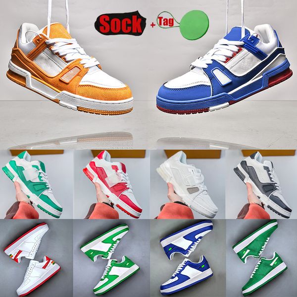 casual mens womens luxury trainers shoes lvmh sneakers designer intage embossed bright white natural green cream black burgundy purple leath
casual mens womens luxury trainers shoes lvmh sneakers designer intage embossed bright white natural green cream black burgundy purple leath