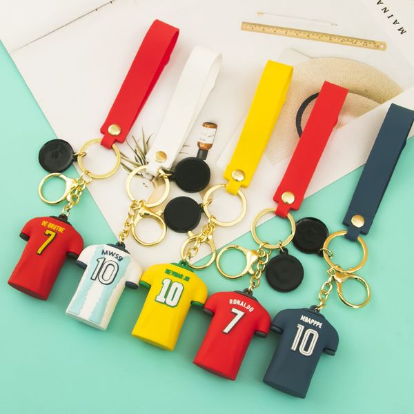 designer keychain football cup star jersey figure fashion key chain for woman fan small gift souvenir keychain pendant, Silver
designer keychain football cup star jersey figure fashion key chain for woman fan small gift souvenir keychain pendant, Silver