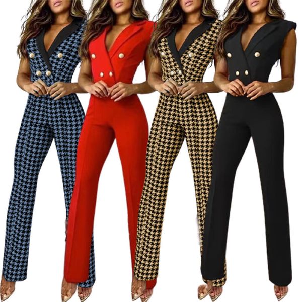 women's jumpsuits rompers women's ol jumpsuit summer spring v-neck double chest button sleeveless plain cargo pants women's c, Black;white
women's jumpsuits rompers women's ol jumpsuit summer spring v-neck double chest button sleeveless plain cargo pants women's c, Black;white