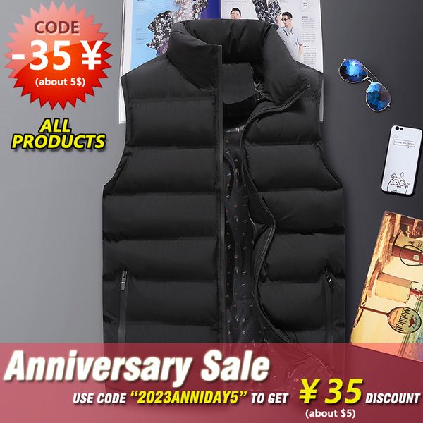 men's vests vest jacket for men winter sleeveless jackets fashion cottonpadded waistcoat casual coats plus size m8xl 8 230329, Black;white
men's vests vest jacket for men winter sleeveless jackets fashion cottonpadded waistcoat casual coats plus size m8xl 8 230329, Black;white