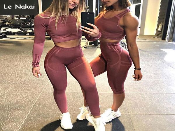 2 pcs sports sets geo seamless long sleeve crop workout yoga set for women fitness gym suit high waist seamless leggin sets9009241
2 pcs sports sets geo seamless long sleeve crop workout yoga set for women fitness gym suit high waist seamless leggin sets9009241