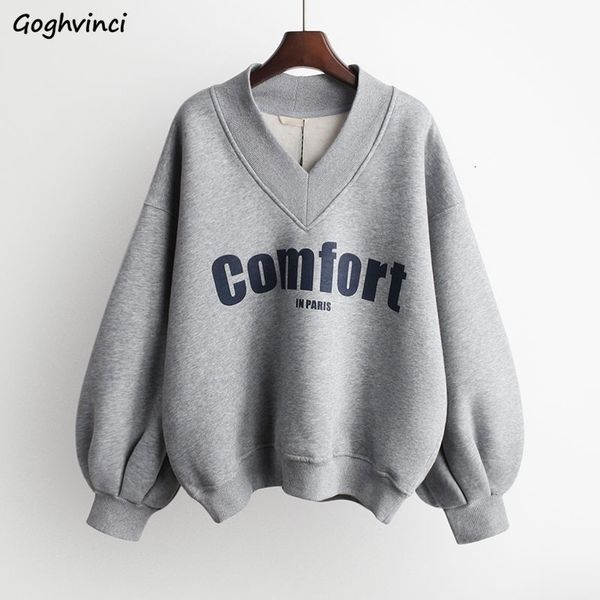 women's hoodies sweatshirts wanita penebalan kerah o harajuku 3xl huruf cetak v neck lengan lentera semua pertandingan mode sehari hari, Black
women's hoodies sweatshirts wanita penebalan kerah o harajuku 3xl huruf cetak v neck lengan lentera semua pertandingan mode sehari hari, Black
