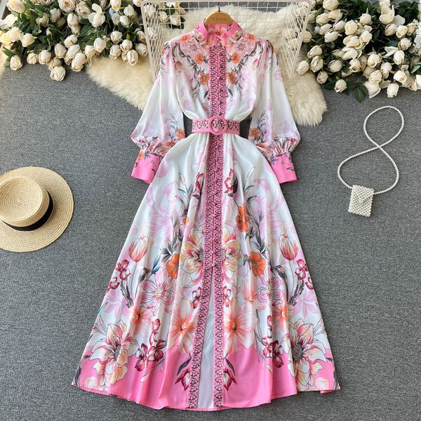 casual dresses banulin spring fashion runway dress women stand collar long sleeve floral print maxi pleated vestidos casual holiday robes pi, Black;gray
casual dresses banulin spring fashion runway dress women stand collar long sleeve floral print maxi pleated vestidos casual holiday robes pi, Black;gray