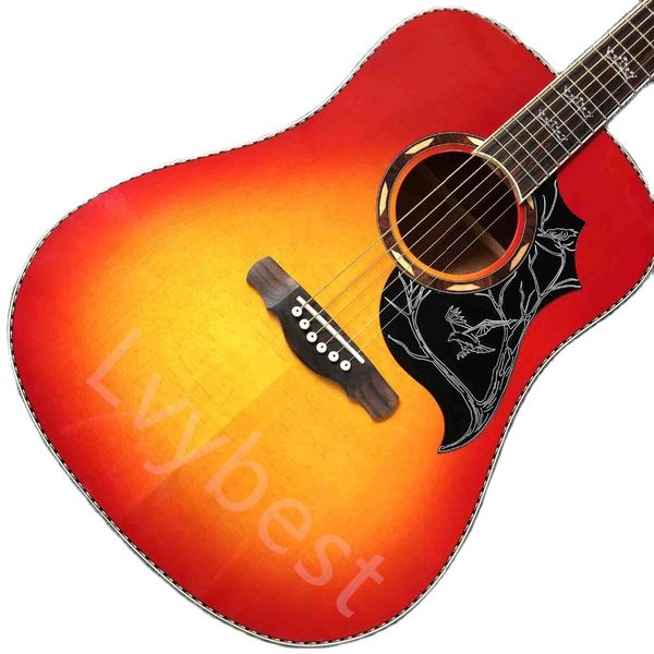 lvycustom 41" solid spruce classic acoustic guitar rosewood fingerboard mahogany back side
lvycustom 41" solid spruce classic acoustic guitar rosewood fingerboard mahogany back side