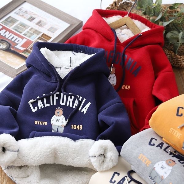 jackets boys thickened fleece hooded sweater winter children s casual cartoon middle and big children warm shirt 230329, Blue;gray
jackets boys thickened fleece hooded sweater winter children s casual cartoon middle and big children warm shirt 230329, Blue;gray