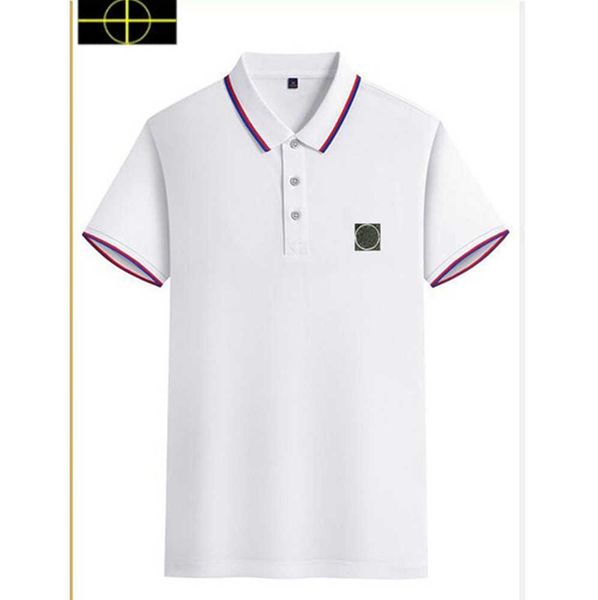 a1 mens stone polo shirts designer island t shirt high street embroidery solid color is land polos garter printing cottom clothing tees polo, White;black 
a1 mens stone polo shirts designer island t shirt high street embroidery solid color is land polos garter printing cottom clothing tees polo, White;black