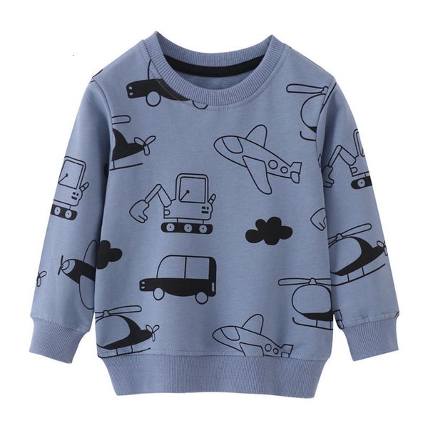 jumping meters arrival cartoon boys sweatshirts autumn spring children s clothing long sleeve aircraft print shirts 230329, Blue;gray
jumping meters arrival cartoon boys sweatshirts autumn spring children s clothing long sleeve aircraft print shirts 230329, Blue;gray