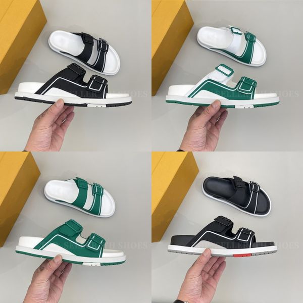 mens outdoor slippers trainer mules sandal buckle birks rubber slides emed flower summer sports slipper with box, Black
mens outdoor slippers trainer mules sandal buckle birks rubber slides emed flower summer sports slipper with box, Black