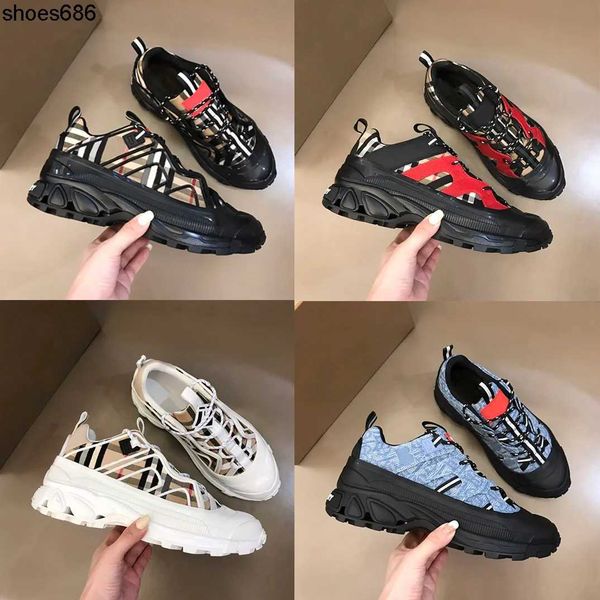 designer men sneakers striped casual shoes arthur shoe vintage platform trainers suede burbrerys leather sneaker, Black
designer men sneakers striped casual shoes arthur shoe vintage platform trainers suede burbrerys leather sneaker, Black